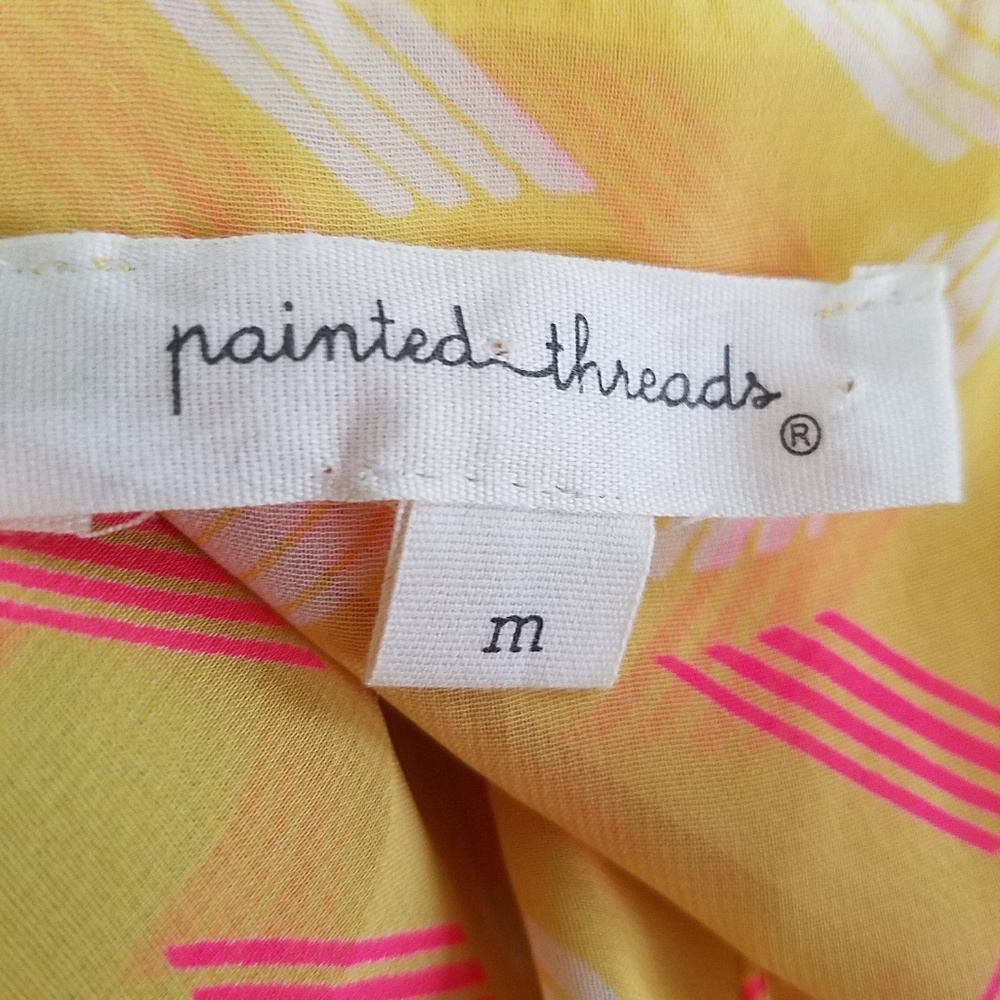 Painted Thread Flounce Top - Picture 5 of 6